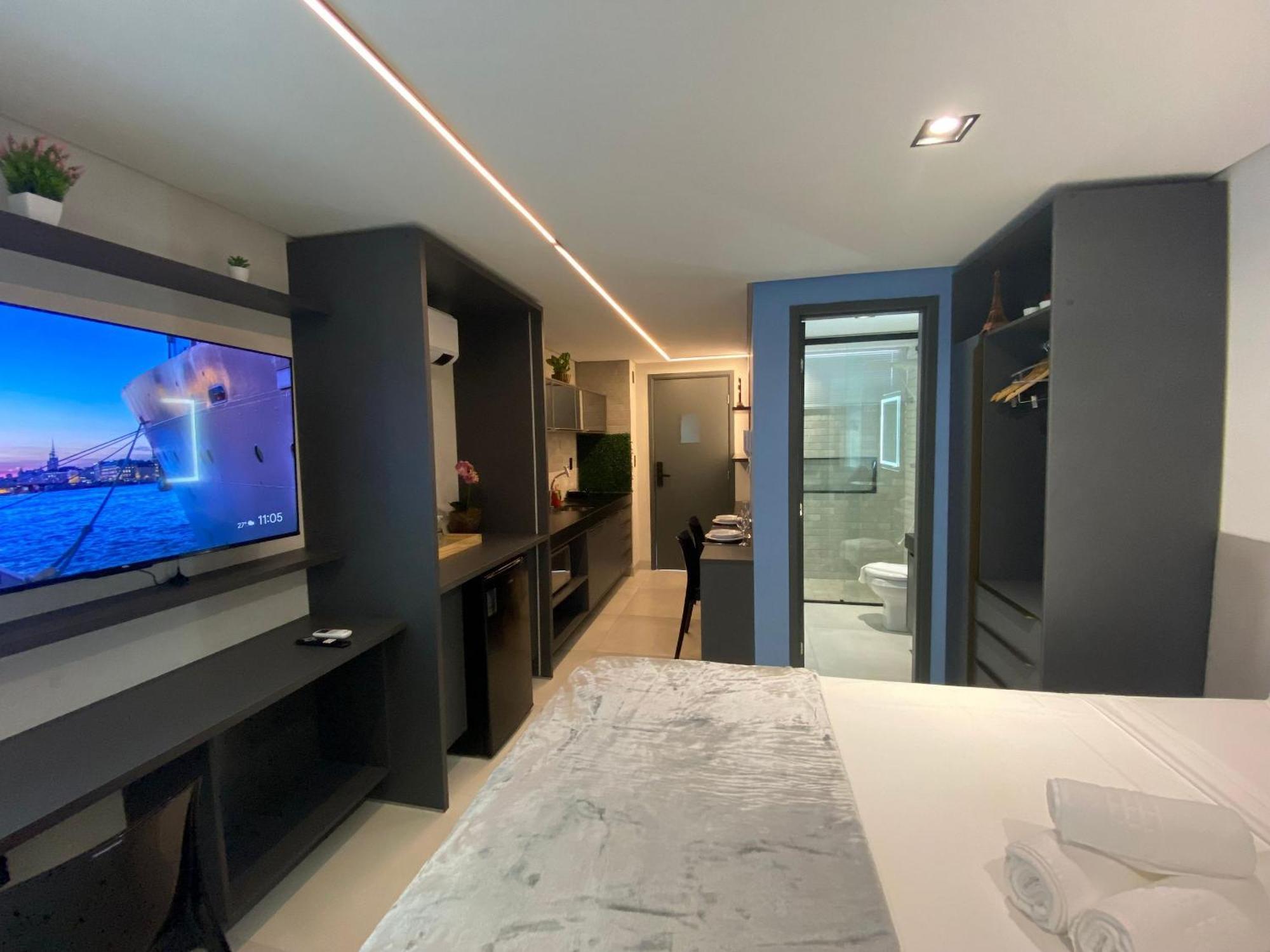 Bela Hospedagem - #Summer Flats Intermares กาเบเดโล ภายนอก รูปภาพ